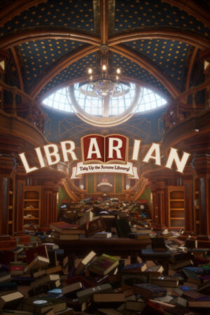 Librarian Tidy Up the Arcane Library İndir kapak görseli