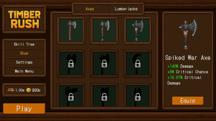 Timber Rush İndir ekran görüntüsü 3