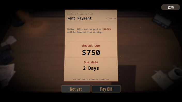 Bills Must Be Paid İndir ekran görüntüsü 2