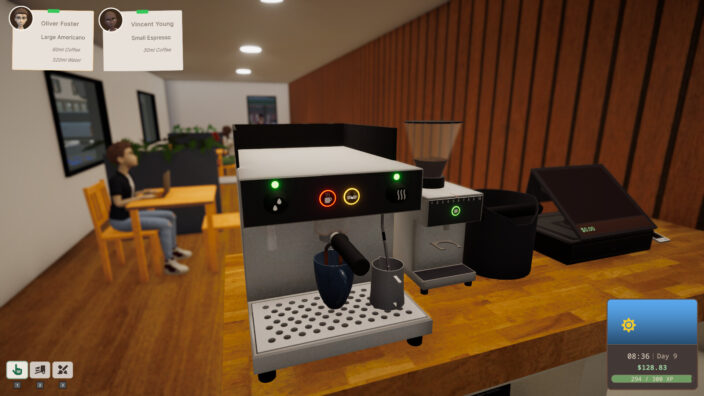 Cup and Counter Coffee Shop Simulator İndir ekran görüntüsü 1