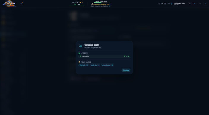 Visseron Idle İndir ekran görüntüsü 3