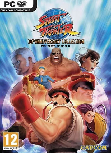 Street Fighter 30th Anniversary Collection İndir kapak görseli