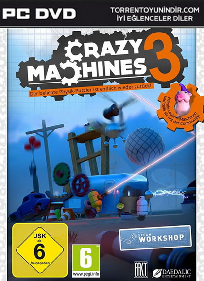 Crazy Machines 3 Lost Experiments İndir kapak görseli