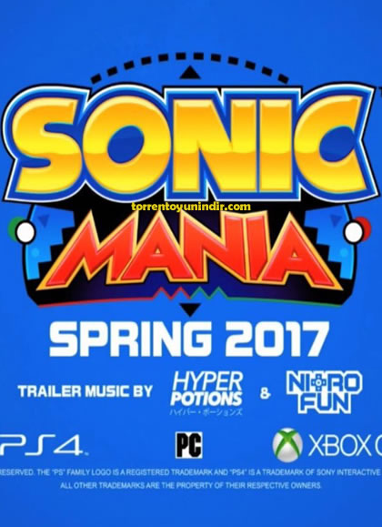 Sonic Mania İndir kapak görseli