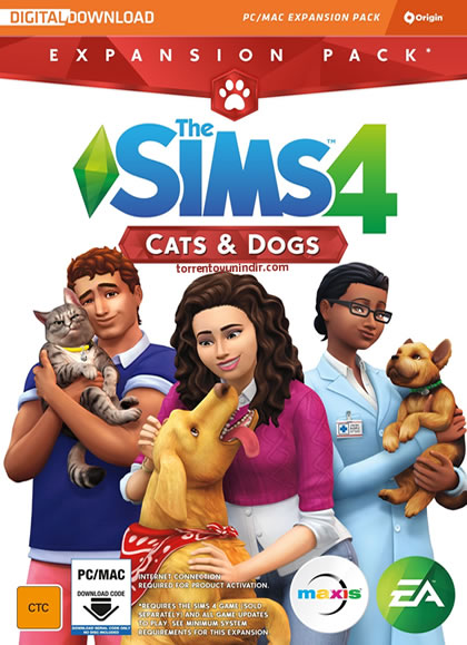 The Sims 4 Cats & Dogs İndir kapak görseli